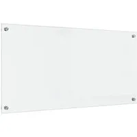 vidaXL Küchenrückwand Transparent 100 x 50 x 0,8 cm aus gehärtetem Glas - Küchenrückwand aus hitzebeständigem Sicherheitsglas, ideal für moderne Küchen. Schützt Wände und ist einfach zu reinigen – für Stil und Funktionalität in einem.