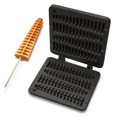 Neumärker Lolly-Waffel Wechselplatte für Thermocook® - Entdecken Sie die Neumärker Lolly-Waffel Wechselplatte aus Gusseisen! Ideal für kreative Waffelvariationen in nur einer Minute. Perfekt für Events und einzigartige Kreationen!