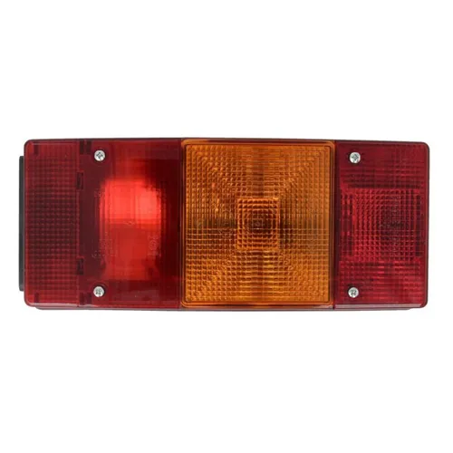 Heckleuchte HELLA 2SE 007 547-011 Links - Rückleuchte für die linke Seite, mit Brems- und Blinklicht in Rot und Orange, ideal für sicheres Fahren bei Nacht.