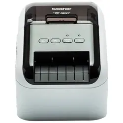 Brother Etikettendrucker P-touch QL-800 - Zweifarbiger Thermodirektdruck, 300 x 600 dpi, automatische Schnittvorrichtung und 3 Jahre Garantie