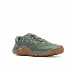 Merrell Herren Trail Glove 7 Sneaker - Laufschuhe mit Vibram EcoStep-Außensohle für optimalen Halt und Langlebigkeit, ideal für Trailrunning und natürliche Fußpositionierung.