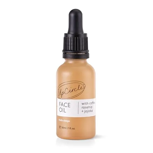 UpCircle Gesichtsöl mit Kaffee, 30 ml, Vitamin C, natürliche feuchtigkeitsspendende Gesichtsöl, vegan und tierversuchsfrei.