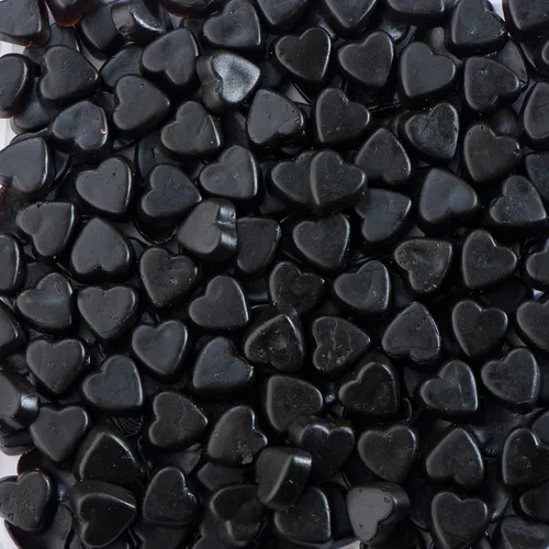  De Bron Zoute Hartjes Zuckerfreie Salzige Lakritz Herzen 1 kg 13,49 EUR/kg
