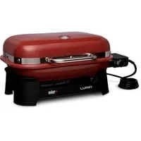 Lumin Compact Elektrogrill dunkelrot, 2.200 Watt