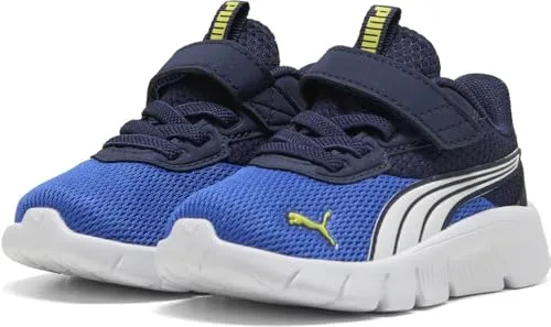 Puma FlexFocus Modern AC+ Inf - Blau - 26 - Stylische Kindersneaker mit Klettverschluss für einfaches Anziehen. Hochwertiges Textilmesh sorgt für Komfort und Atmungsaktivität. Ideal für die ersten Schritte!
