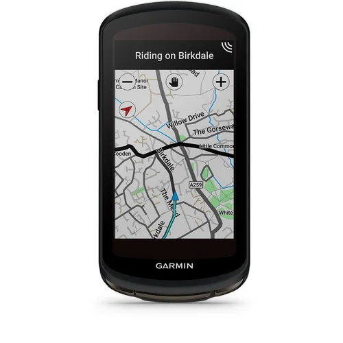 Garmin Edge 1040 Solar GPS Fahrradcomputer - Fahrradcomputer mit Solar-Ladefunktion, ideal für verschiedene Bike-Aktivitäten wie MTB und Rennrad, für längere Touren ohne Unterbrechung.