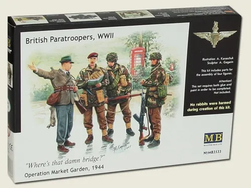 British Paratroopers, 1944 -Kit 1- / 1:35 - Masterbox 3533