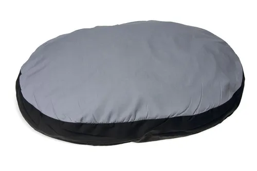 Karlie Hundekissen Doc Bed oval Textil grau/schwarz 50 x 40 x 8 cm
