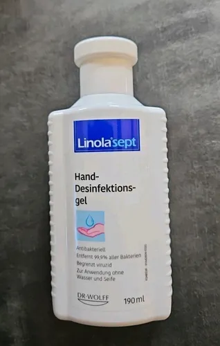 LINOLAsept "Hand-Desinfektionsgel"  190 ml  Antibakteriell  Neu!