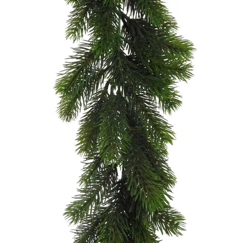 Künstliche Tannengirlande 180 cm - Weihnachtsdeko - Dekorative Tannengirlande aus hochwertigen Spritzguss-Tannen-Trieben, ideal für festliche Anlässe. Perfekt zum Hängen in Wohnzimmer oder Esszimmer und sorgt für eine stimmungsvolle Atmosphäre.