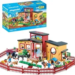 Playmobil Tierhotel Pfötchen (71599) - Experimentieren mit Playmobil: Das Tierhotel fördert kreatives Spielen und sorgt für unvergessliche Tierabenteuer!
