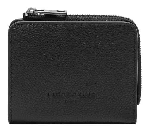 Liebeskind Berlin Women's Toni Purse, Black Pebble S - Umhängetaschen mit hochwertigem Rindsleder und RFID-Schutz, ideal für jede Gelegenheit und perfekt für die handliche Mitnahme in jeder Tasche.