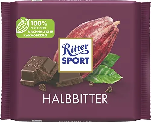 Ritter Sport Halbbitter, 100 g