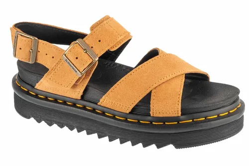 Dr. Martens Voss II Sandalen Tan Suede - Braun, Größe 38 - Wanderschuhe mit bequemem Fußbett und robustem Design, ideal für Abenteuer in der Natur. Hol dir die Dr. Martens Voss II Sandalen versandkostenfrei!