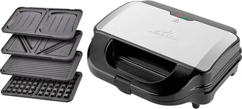ETA Sorento Sandwichmaker (ETA315190010) - Praktischer Sandwichmaker mit antihaftbeschichteten Platten für perfekte Sandwiches in kürzester Zeit, ideal für ein schnelles Frühstück oder Snack.