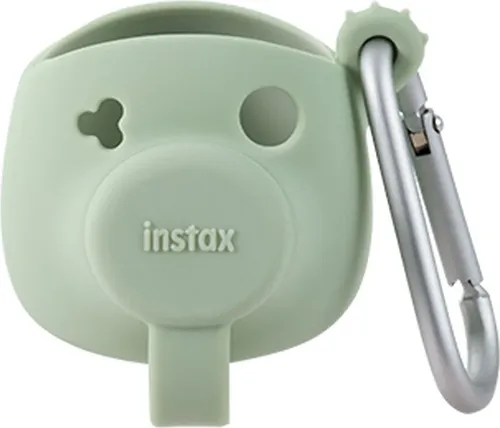 Fujifilm Imaging Fujifilm Instax PAL Silikontasche grün mit Karabinerhaken