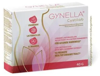 Gynella Cystilab Beutel 10X4 g - Arzneimittel zur Unterstützung der vaginalen Gesundheit, rezeptfrei erhältlich und einfach in der Anwendung.