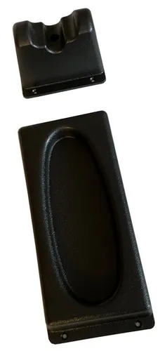 Gewehrhalter Set schwarz für Waffenschrank, Jagdzimmer, Jagdhütte