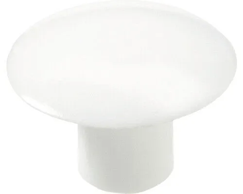 Abdeckkappen Ø 6 mm weiß, 20 Stück