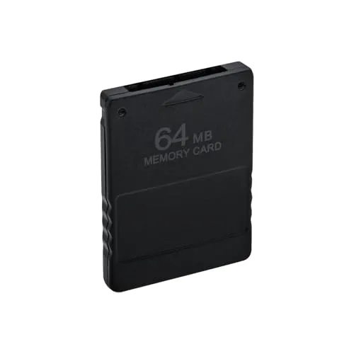 Wigearss Gaming Speicherkarte Memory Card 64MB High Speed für PS2 Konsole
