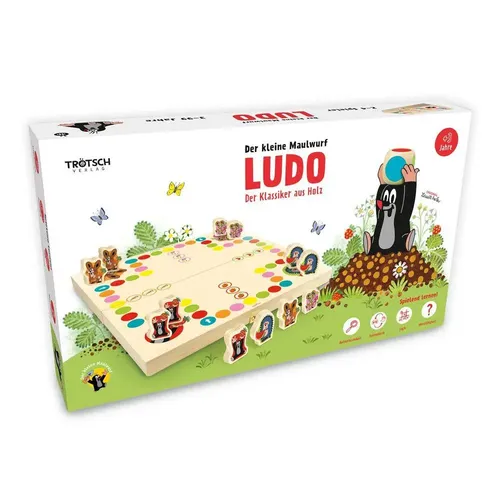 Trötsch Verlag GmbH & Co. KG | TRÖTSCH - Der kleine Maulwurf Spiel Ludo | Spiel