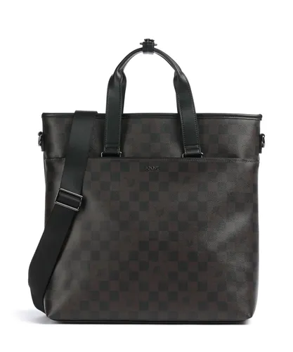 Cortina Piazza Shopper 38 cm (seal brown) - Elegante Handtasche aus hochwertigem Kunstleder mit praktischem Magnetverschluss und großzügigem Innenraum, ideal für A4-Unterlagen und Laptops bis 14 Zoll.