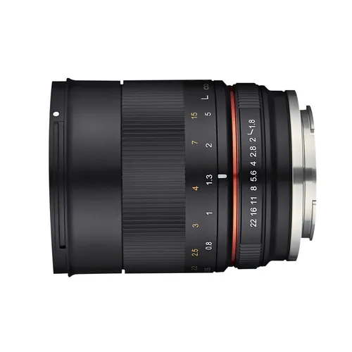 Samyang MF 85mm F1.8 ED UMC CS Fuji X - Manuelles 85mm Objektiv für Fujifilm APS-C Kameras, hohe Lichtstärke F1.8 für exzellente Portrait- und Landschaftsaufnahmen