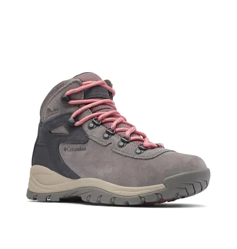 Columbia Damen-Wanderschuhe NEWTON RIDGE PLUS WATERPROOF AMPED - Wanderschuhe mit wasserdichtem Design und hervorragender Dämpfung für langanhaltenden Komfort, ideal für jedes Terrain und drei Jahreszeiten.