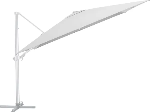 KETTLER Easy Turn Ampelschirm 300x300 cm - Der Kettler Easy Turn Ampelschirm bietet großzügigen Schatten für Ihre Terrasse oder Garten. Mit seiner seitlichen Aufhängung und der komfortablen Handhabung ist er ideal für entspannte Stunden im Freien.