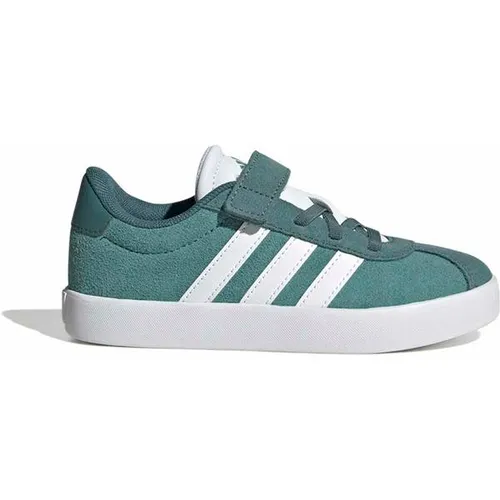 adidas Unisex Kinder VL Court 3.0 Hook and Loop Shoes - Sneaker für Jungen, mit praktischem Klettverschluss für einfaches An- und Ausziehen, ideal für aktive Kinder