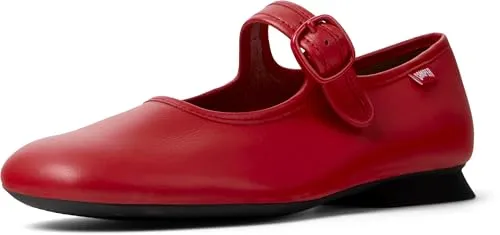Camper Casi Myra Damen Ballerina Halbschuhe - Elegante Damen Ballerina von Camper Casi Myra aus weichem Leder. Mit stabilem Blockabsatz für angenehmen Tragekomfort und einer vielseitigen Passform für jeden Anlass.