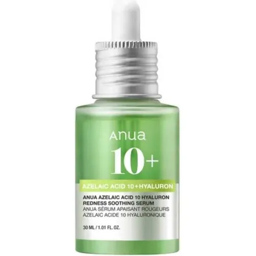 Anua Azelaic Acid 10 Hyaluron Serum für empfindliche Haut - Beruhigendes Gesichtsserum mit 10% Azelainsäure und Hyaluron für intensive Feuchtigkeit. Ideal für empfindliche Haut, sorgt für ein gesundes Hautbild und ein angenehmes Hautgefühl.