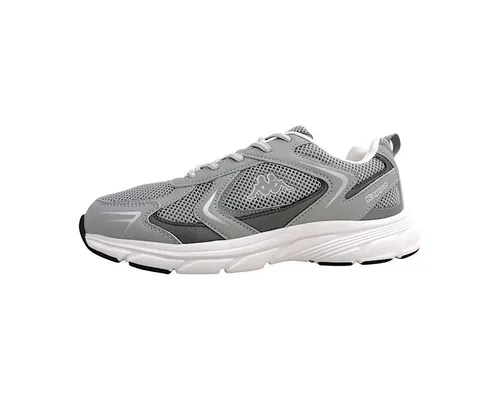Kappa Sportschuh Trainingsschuh silberfarben 45 EU - Sneaker in Größe 45 EU, aus atmungsaktivem Mesh für besten Tragekomfort, ideal für Training und Freizeit.