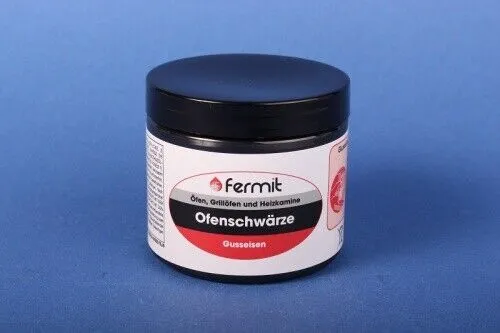 Fermit Ofenschwärze 220 g Gusseisen Eisen Grillöfen Öfen Ofen Heizkamine