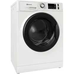 Bauknecht W Active 8A Waschmaschine - 8kg, kraftvolle Fleckentfernung mit Active Care und Steam Hygiene Option, energieeffizient mit ProSilent-Motor