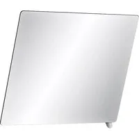 Delabie Kippspiegel 600x500 mm mit Griff in Seidenglanz - Rechteckiger Kippspiegel 600x500 mm für barrierefreie Sanitärräume. Mit praktischem Griff für einfache Handhabung. Sicherheitsglas und schnelle Montage durch Klick-System garantieren Qualität und Nutzerfreundlichkeit.