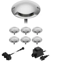 ledscom.de LED Boden-Aufbau-Leuchte Bunda, 1-flammig, für außen, befahrbar - Hochwertige Außenlampe mit seitlicher Lichtabstrahlung, ideal für Terrassen und Gartenwege. Robust und befahrbar bis 1.000 kg, energiesparend dank moderner LED-Technologie.