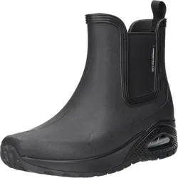 Skechers Uno Rugged-DANCING N THE RAIN Schlupf- und Reißverschlussstiefelette - Wanderschuhe mit wasserabweisendem Synthetik-Obermaterial und Skechers Air-Cooled Memory Foam® für optimalen Tragekomfort – ideal für die Übergangszeit!