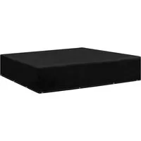 vidaXL Gartenmöbel-Abdeckung 250x250x70 cm mit 12 Ösen - Schutzhülle für Gartenmöbel, wasserfest und UV-beständig, schützt vor Wind und Regen, ideal für Rattan-Möbel, Gartenbänke und -tische.