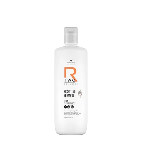 SCHWARZKOPF R-TWO RESETTING Shampoo 1000ml - Reinigendes und regenerierendes Shampoo für alle Haartypen, ideal zur Wiederherstellung von Glanz und Geschmeidigkeit.