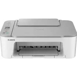 Canon PIXMA TS3451 - Multifunktions-Tintenstrahldrucker in Weiß/Grau, kabellos drucken, scannen und kopieren mit Smartphone-Kompatibilität und randlosem Druck