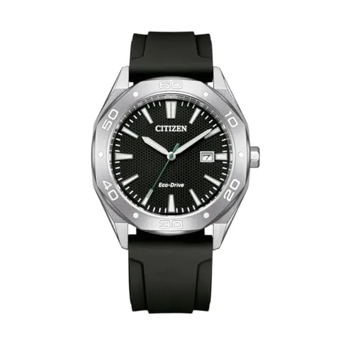 CITIZEN Armbanduhr Herr BM7631-01E - Armbanduhren für Herren mit Eco-Drive-Technologie, die nachhaltig und praktisch ist. Sportliches Design mit 41 mm Edelstahlgehäuse, ideal für aktive Männer.