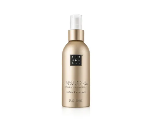 Rituals Leave-In Anti Frizz Conditioner (150 ml) - Der Rituals Leave-In Anti Frizz Conditioner (150 ml) sorgt für geschmeidiges Haar und reduziert Frizz. Ideal für die tägliche Pflege und einfach anzuwenden, für ein glänzendes Finish ohne Beschwerung! Perfekt für jedes Haar.