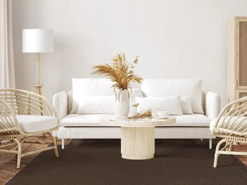 Dekowe Sisalteppich Mara S2 – Rechteckig mit Bordüre - Hochwertiger Sisalteppich (100% Sisal) mit pflegeleichter Bordüre. Ideal für Wohnzimmer, Flur oder Küche. Strapazierfähig und zeitlos, bringt er natürliche Eleganz in Ihr Zuhause.