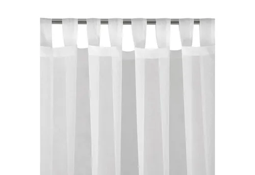 Eurofirany Gardine Gardine LUCY mit Schlaufen 140x250 cm Wohnzimmer