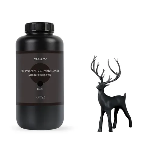 Creality LCD Standard Resin - 1kg - Transparent - 3D Druckerzubehör mit hoher Präzision für detailreiche Modelle und schnelle Aushärtung, ideal für Hobbyisten und Profis.