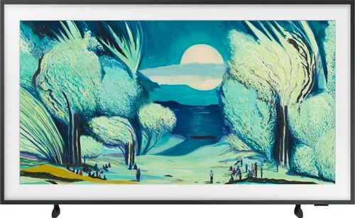 Samsung The Frame LS03F 43 Zoll 4K QLED Fernseher - Fernseher: Der Samsung The Frame LS03F bietet beeindruckende 4K-Bildqualität und verwandelt sich im Kunstmodus in ein elegantes Kunstwerk, perfekt für stilvolle Wohnräume.