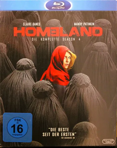 Homeland - Season 4 - auf 3 BluRay Neu OVP