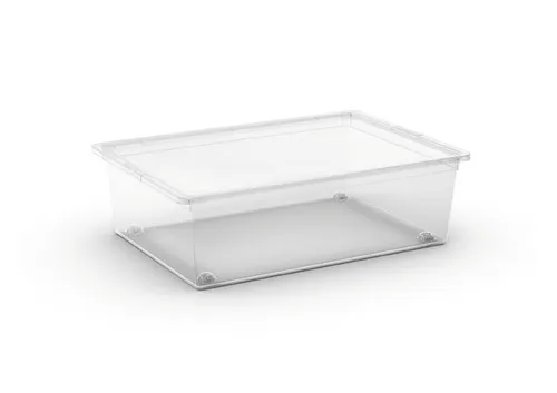 KIS - space for you Box CLEAR L BHT 55x16.50x38.50 cm weiß