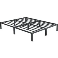 ML-Design Metallbett 160x200 cm - Robustes Metallbett mit Lattenrost, modernes Design, ideal für Schlafzimmer von Jugendlichen und Erwachsenen, einfache Montage und platzsparend.